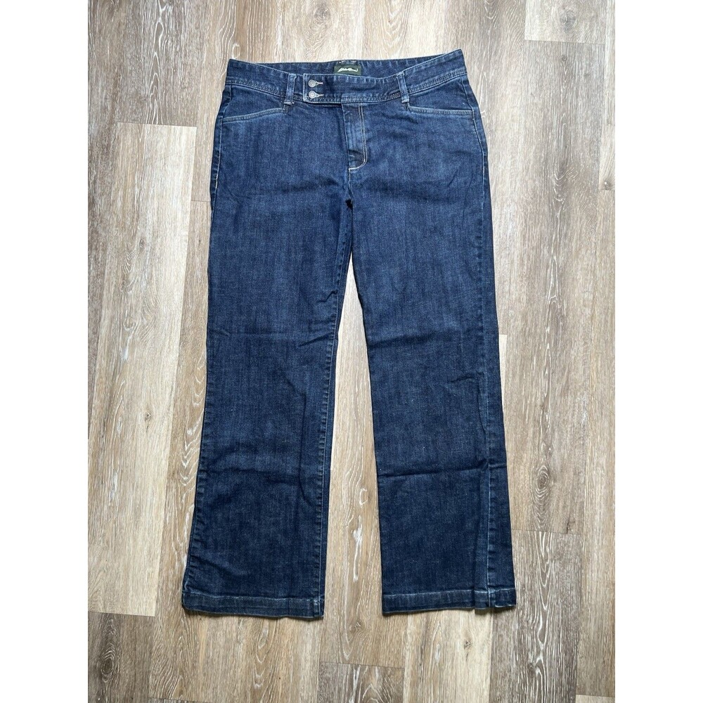 Eddie Bauer Blue Jeans Women’s Size 14 Boot Cut Wide Leg 2008